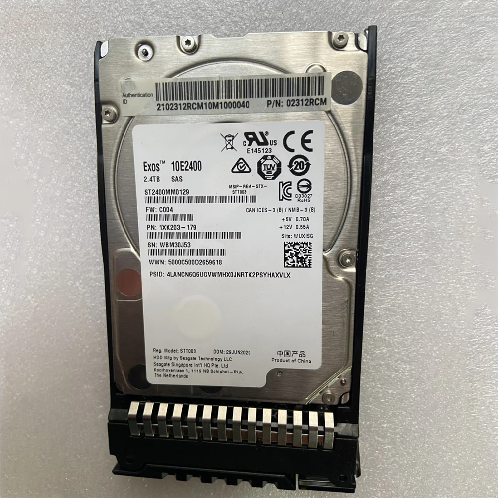 2,4 ТБ для жесткого диска 02312RCM N2400S1210W4 2400 ГБ SAS 12 Гбит/с 2,4T 10K 2,5 
2,4 ТБ для жесткого диска 02312RCM N2400S1210W4 2400 ГБ SAS 12 Гбит/с 2,4T 10K 2,5