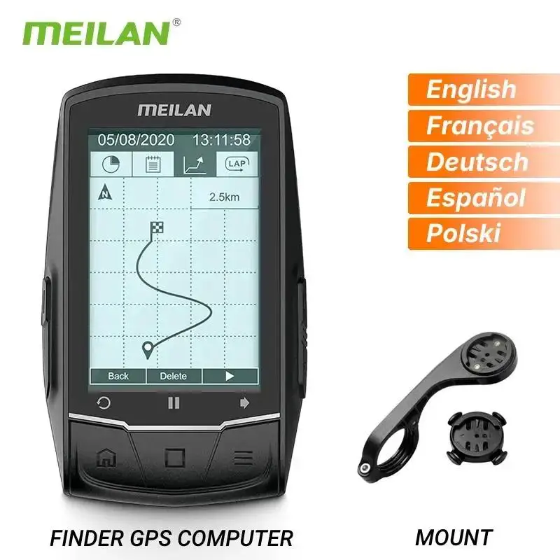 MEILAN M1 велосипедный компьютер GPS 2,6-дюймовый экран велосипедный беспроводной спидометр трекер одометр дорожный MTB велосипедная навигация ANT +
MEILAN M1 велосипедный компьютер GPS 2,6-дюймовый экран велосипедный беспроводной спидометр трекер одометр дорожный MTB велосипедная навигация ANT +