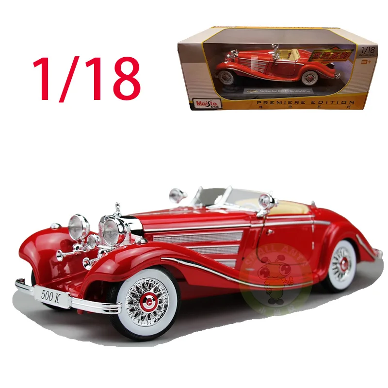 Maisto Diecast 1/18 Scale Benz Alloy Car Model Mercedes 500K Play Vehicles Toys for Boys Original Box Vintage Grandfather Car
Maisto Diecast 1/18 Scale Benz Alloy Car Model Mercedes 500K Play Vehicles Toys for Boys Original Box Vintage Grandfather Car