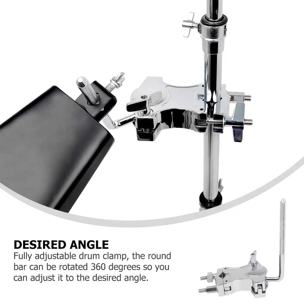 Lectern for Saucers Drum Rack Tom Clamp Accessories Percussion Cowbell Expansion Clip Holder
Lectern for Saucers Drum Rack Tom Clamp Accessories Percussion Cowbell Expansion Clip Holder