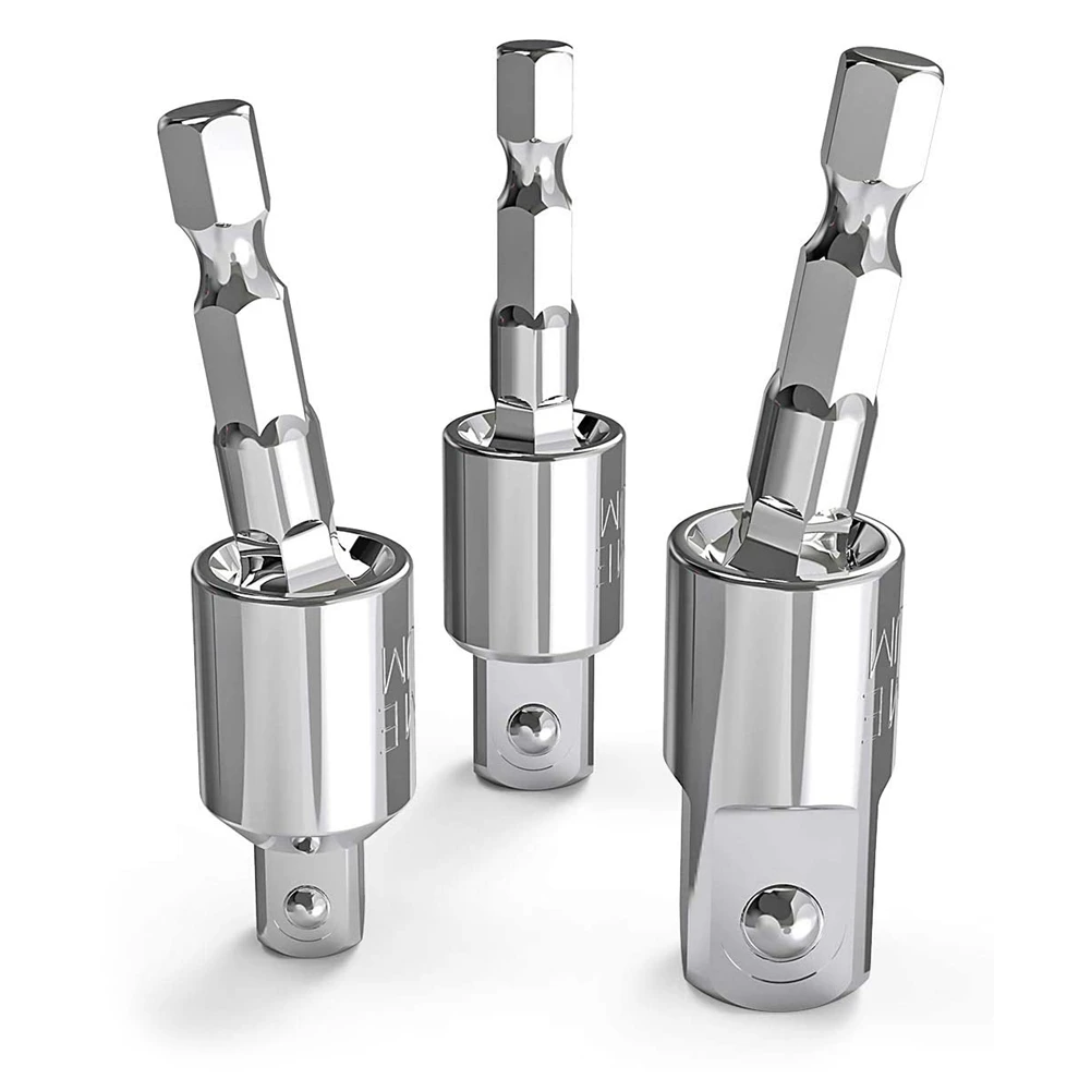 A83I-Drill Socket Adapter Converter For Impact Driver 105° Right Angle Drill Attachment Bit Socket Adapter And Reducer Set
A83I-Drill Socket Adapter Converter For Impact Driver 105° Right Angle Drill Attachment Bit Socket Adapter And Reducer Set