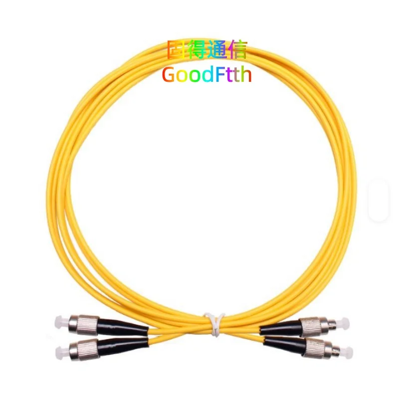 Patch Cord Lead FC to FC UPC SM G657B3 Duplex Cable Patchcord GoodFtth
Patch Cord Lead FC to FC UPC SM G657B3 Duplex Cable Patchcord GoodFtth