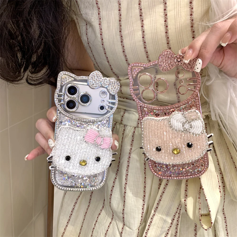 Luxury Diamond HelloKitty 3D Phone Case Clear Case for iPhone 15 Pro 14 13 16 17 Pro 14 Max Cover Fashion Cute Shockproof Cover
Luxury Diamond HelloKitty 3D Phone Case Clear Case for iPhone 15 Pro 14 13 16 17 Pro 14 Max Cover Fashion Cute Shockproof Cover