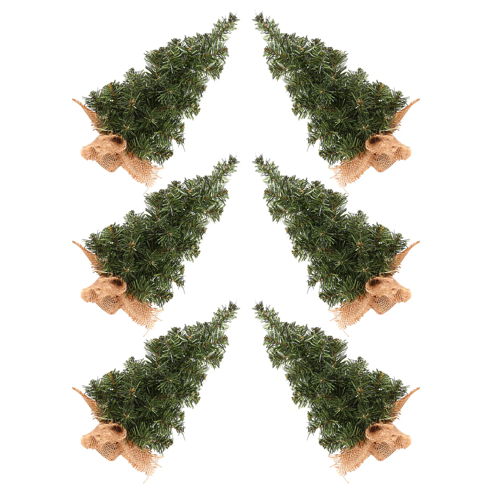 6Pcs 11.8 Tabletop Mini Xmas Tree PVC Cloth Green Year Round Holiday Decor Gift Mini Tree Small Trees for Crafts
6Pcs 11.8 Tabletop Mini Xmas Tree PVC Cloth Green Year Round Holiday Decor Gift Mini Tree Small Trees for Crafts