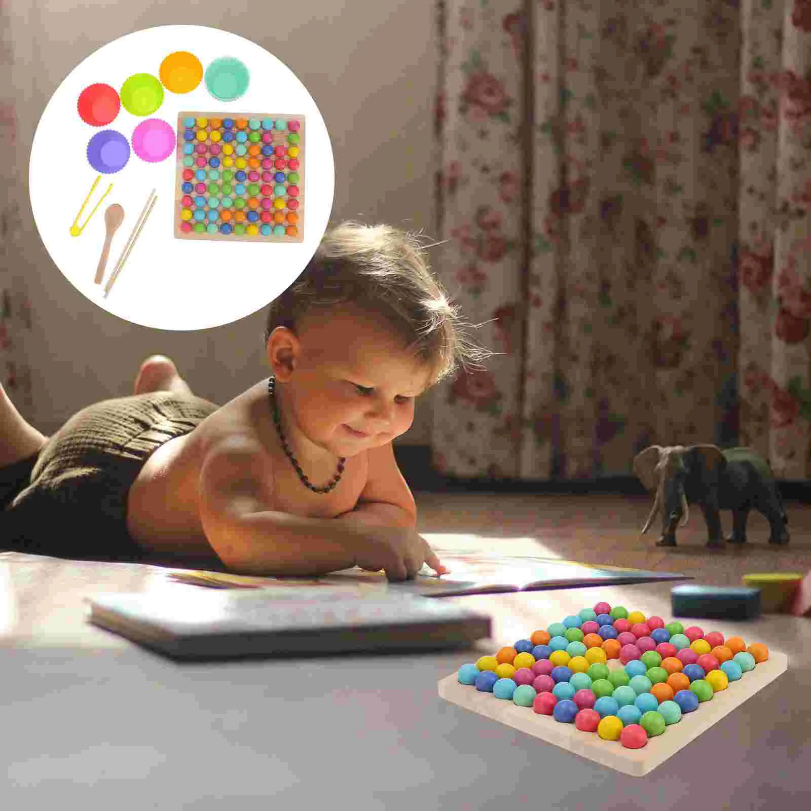 Kids Toy Color Beads Match Birthday Gift Elimination Desktop Educational Training Eliminating Chess Game Parent-child
Kids Toy Color Beads Match Birthday Gift Elimination Desktop Educational Training Eliminating Chess Game Parent-child