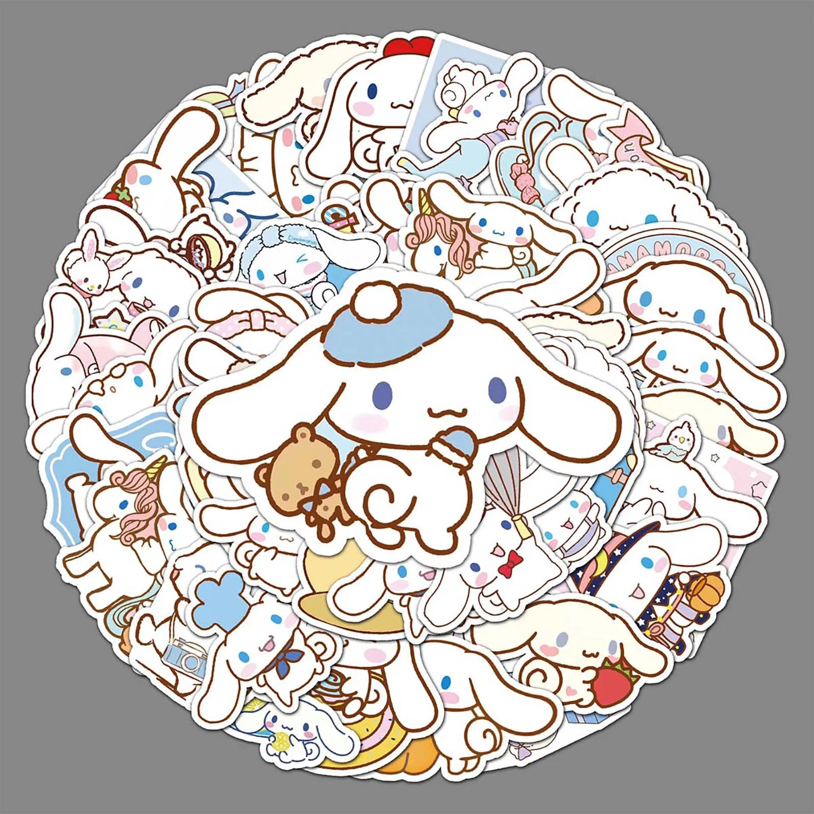 50 Cartoon Cinnamoroll Personalized Cross-border Graffiti Decorative Stickers for Tablets, Refrigerators and Cars from Sanrio
50 Cartoon Cinnamoroll Personalized Cross-border Graffiti Decorative Stickers for Tablets, Refrigerators and Cars from Sanrio