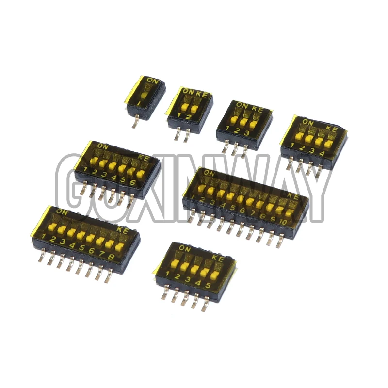 5PCS SMD SMT Slide Type Switch 1P 2P 3P 4P 5P 6P 8P 10P 1.27mm Position Way DIP Black Pitch Toggle Switch Black Snap Switch
5PCS SMD SMT Slide Type Switch 1P 2P 3P 4P 5P 6P 8P 10P 1.27mm Position Way DIP Black Pitch Toggle Switch Black Snap Switch