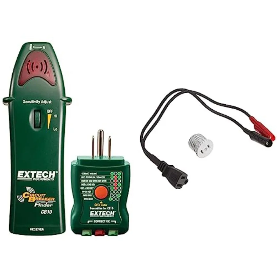 - 1218G94EA - CB10 Circuit Breaker Finder and Southwire 58292240 60030S Circuit Breaker Finder Adapter/Accessory Kit; Includes
- 1218G94EA - CB10 Circuit Breaker Finder and Southwire 58292240 60030S Circuit Breaker Finder Adapter/Accessory Kit; Includes