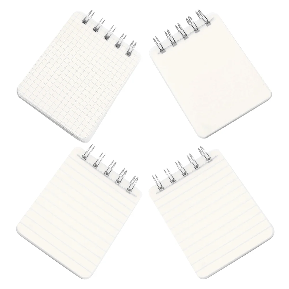 4 Pcs Mini Coil Notepad Writing Pads Small Legal Paper Wide Ruled Pp Student White
4 Pcs Mini Coil Notepad Writing Pads Small Legal Paper Wide Ruled Pp Student White