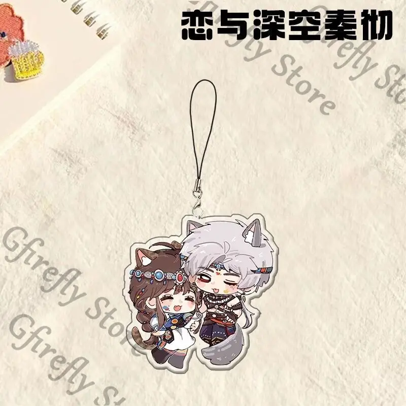 Keychain Sylus Acrylic Phone Strap Anime Bag Pendant Love and Deepspace Mobile Chain Widget Cosplay Hanging Drop Gift
Keychain Sylus Acrylic Phone Strap Anime Bag Pendant Love and Deepspace Mobile Chain Widget Cosplay Hanging Drop Gift