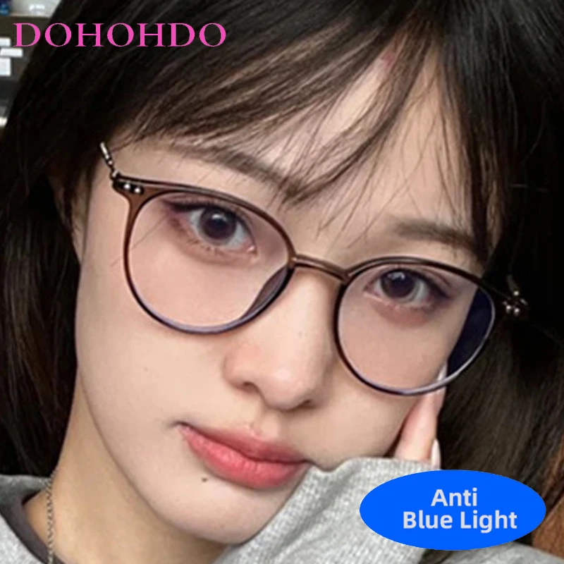Retro Classic Round Frame Metal Leg TR90 Anti-Blue Light Women Men Glasses Brand Designer Computer Optical Eyewear Lentes Female
Retro Classic Round Frame Metal Leg TR90 Anti-Blue Light Women Men Glasses Brand Designer Computer Optical Eyewear Lentes Female