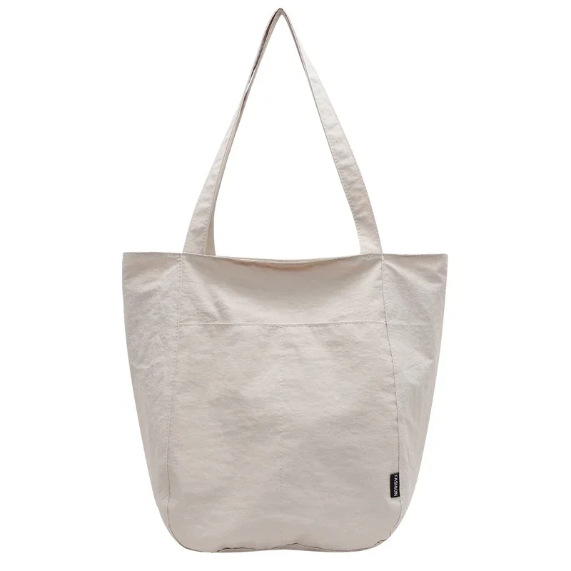 New Large Capacity Solid Nylon Cloth Tote Bags for Women Casual Class Commuting Bags Lightweight Hand-held Canvas Shoulder Bag
New Large Capacity Solid Nylon Cloth Tote Bags for Women Casual Class Commuting Bags Lightweight Hand-held Canvas Shoulder Bag