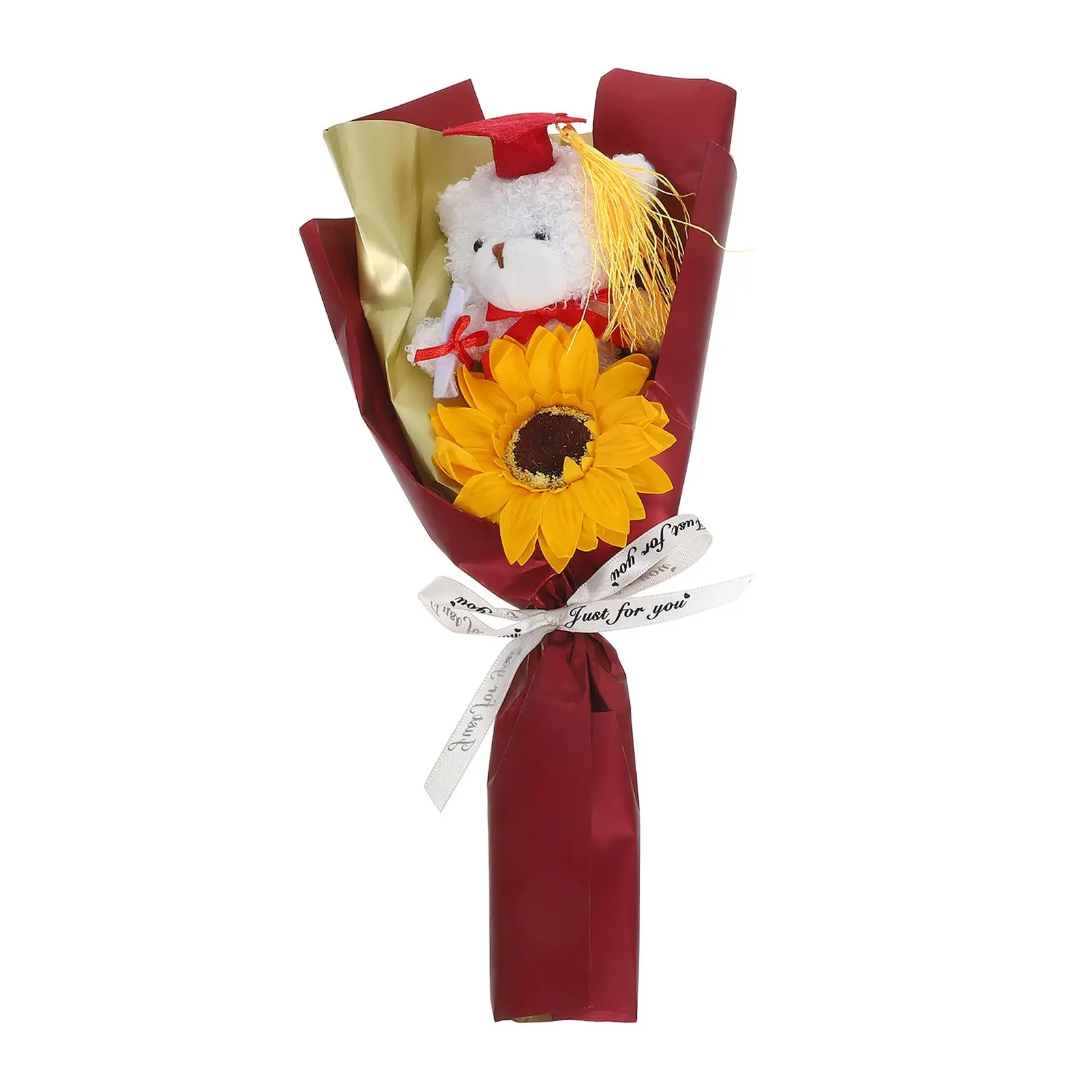 Dr. Bear Bouquet Congrats Grad Animal Toys Graduation Artificial Flower Plush Season Decoration
Dr. Bear Bouquet Congrats Grad Animal Toys Graduation Artificial Flower Plush Season Decoration