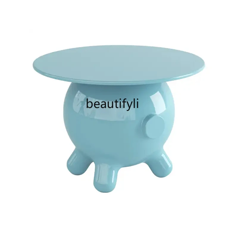 Modern minimalist creative design FRP round corner few household living room shape small side few ornaments
Modern minimalist creative design FRP round corner few household living room shape small side few ornaments