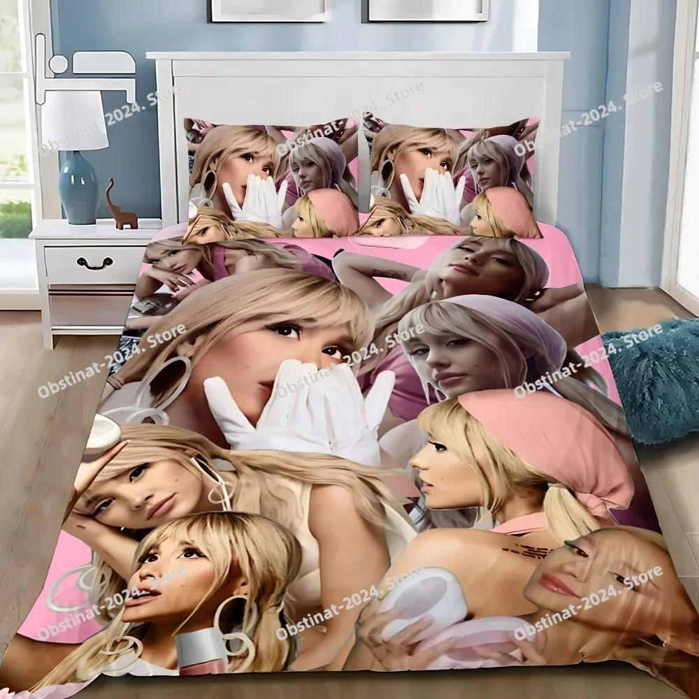 Singer Duvet Pillowcase Bedding Set Adult Boy A-Ariana G-Grande Girl Bedroom Decoration Children Gift Single Double Large Size
Singer Duvet Pillowcase Bedding Set Adult Boy A-Ariana G-Grande Girl Bedroom Decoration Children Gift Single Double Large Size