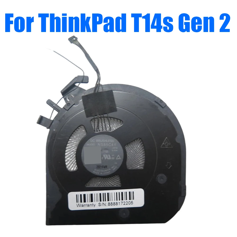 For Lenovo For ThinkPad T14s Gen 2 20WM 20WN 20XF 20XG NS85C41-20F05 DC5V 0.5A For Delta Manufacturers Laptop CPU Fan
For Lenovo For ThinkPad T14s Gen 2 20WM 20WN 20XF 20XG NS85C41-20F05 DC5V 0.5A For Delta Manufacturers Laptop CPU Fan