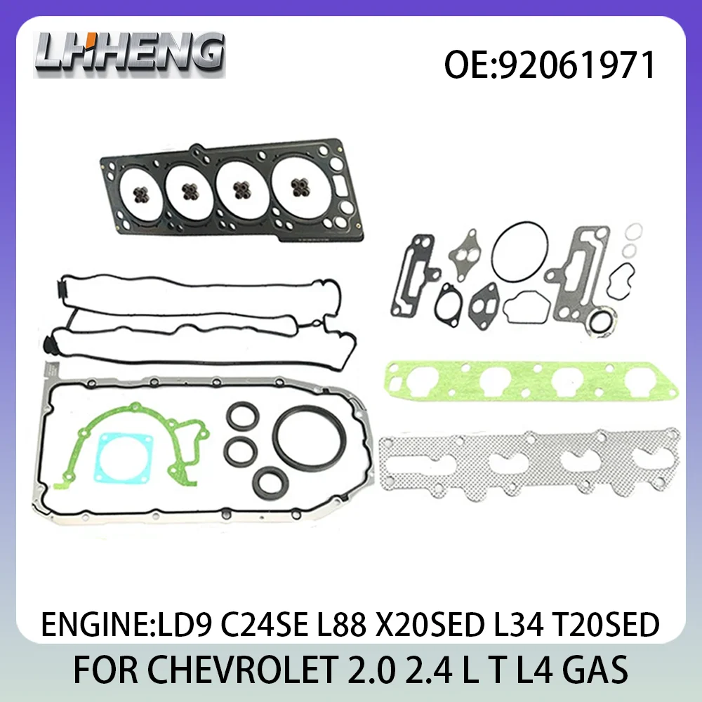 Полный комплект для капитального ремонта двигателя, комплект для восстановления для CHEVROLET CAPTIVA COLORADO 92061971 54078200 2,0 2,4 л T L4 GAS LD9 L88 04-13 
Полный комплект для капитального ремонта двигателя, комплект для восстановления для CHEVROLET CAPTIVA COLORADO 92061971 54078200 2,0 2,4 л T L4 GAS LD9 L88 04-13