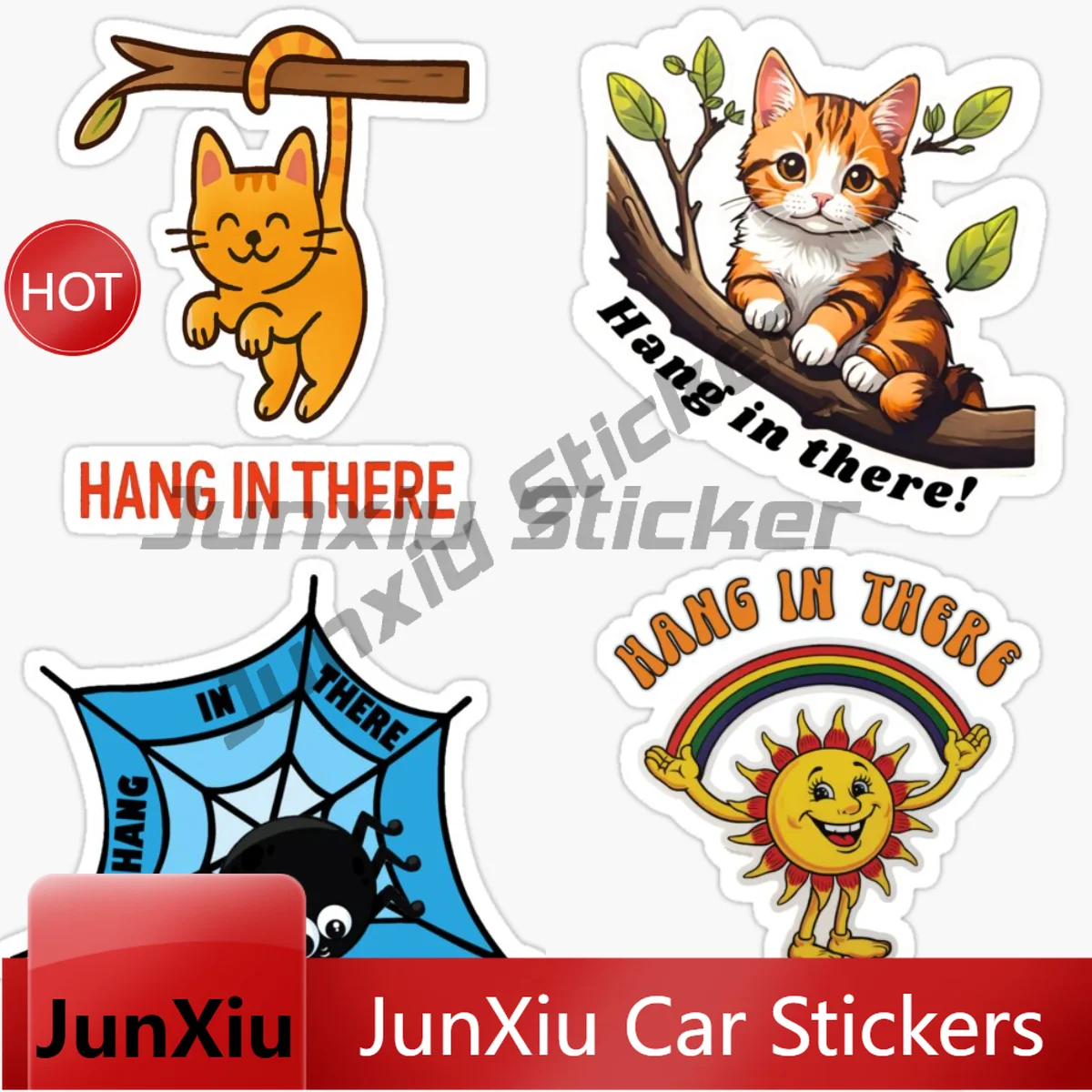 Cartoon Funny HANG IN THERE IT GETS WORSE Sticker Motorcycle Laptop Truck Camper Wall Bicycle Vinyl Self-adhesive Decals
Cartoon Funny HANG IN THERE IT GETS WORSE Sticker Motorcycle Laptop Truck Camper Wall Bicycle Vinyl Self-adhesive Decals