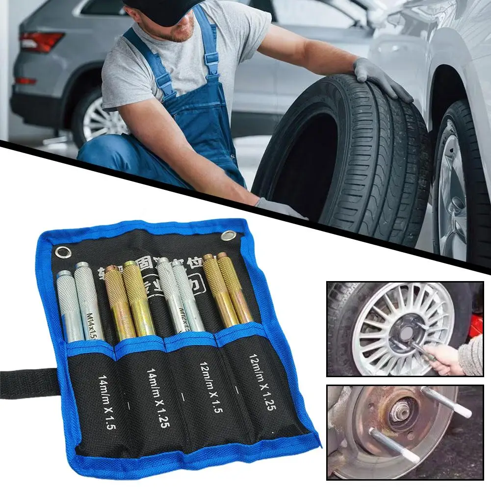 8/1pcs Wheel Hanger Alignment Pin Tight Grip Knurled End Wheel Fixing Guide Balancing Tools For Changing Tires On Car Lug B J6X7
8/1pcs Wheel Hanger Alignment Pin Tight Grip Knurled End Wheel Fixing Guide Balancing Tools For Changing Tires On Car Lug B J6X7