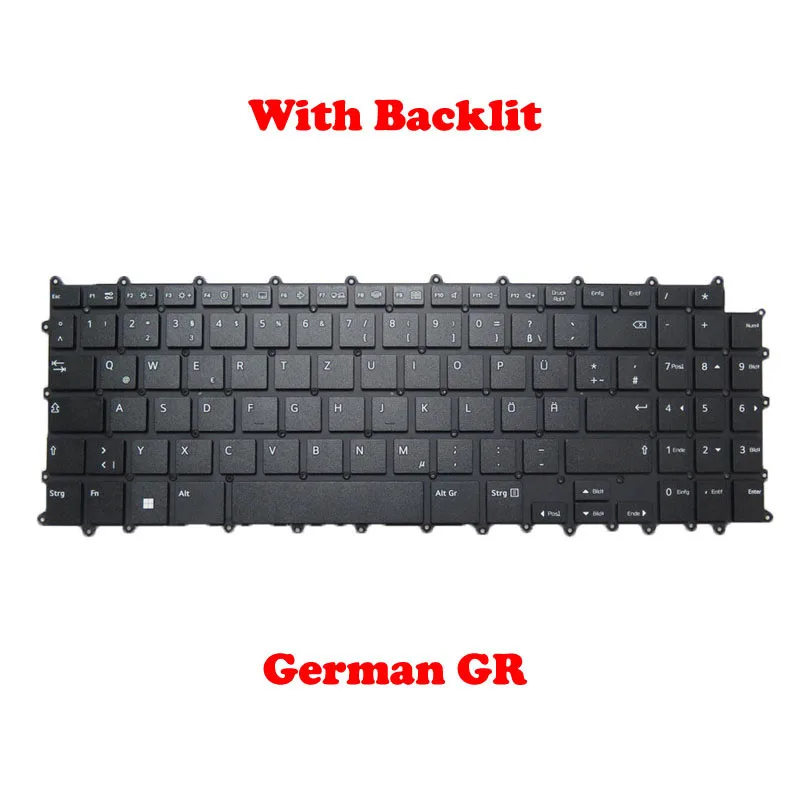 Laptop Keyboard For LG 16U70Q 16U70Q-K 16U70Q-G 16U70Q-HAFGK 16U70Q-HA76K 16U70Q-HR50K German GR Black Without Frame
Laptop Keyboard For LG 16U70Q 16U70Q-K 16U70Q-G 16U70Q-HAFGK 16U70Q-HA76K 16U70Q-HR50K German GR Black Without Frame