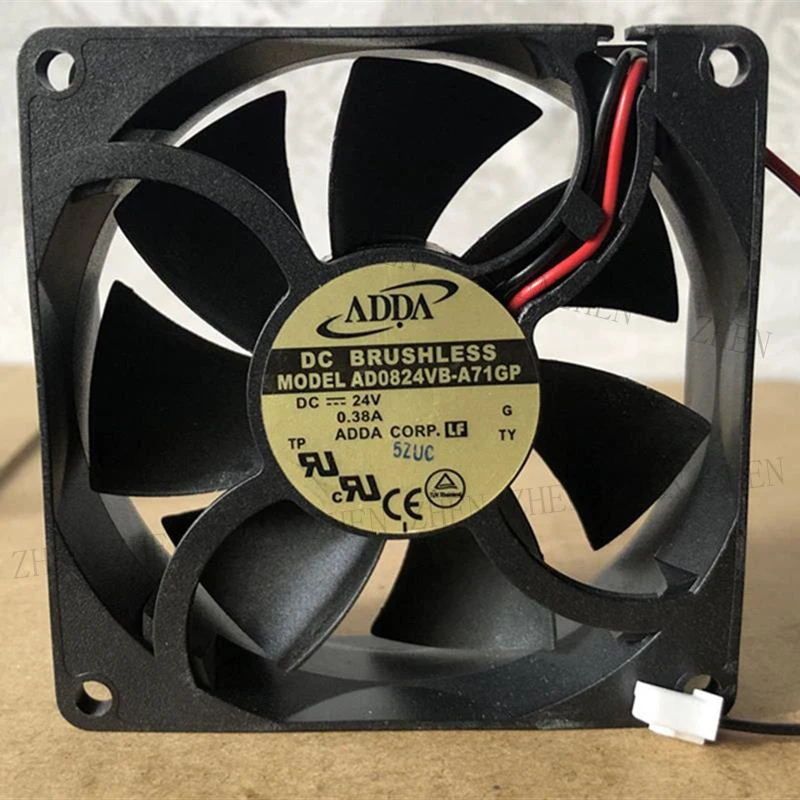S New for ADDA AD0824VB-A71GP 24V 0.38A 2-wire Inverter Fan#QW
S New for ADDA AD0824VB-A71GP 24V 0.38A 2-wire Inverter Fan#QW
