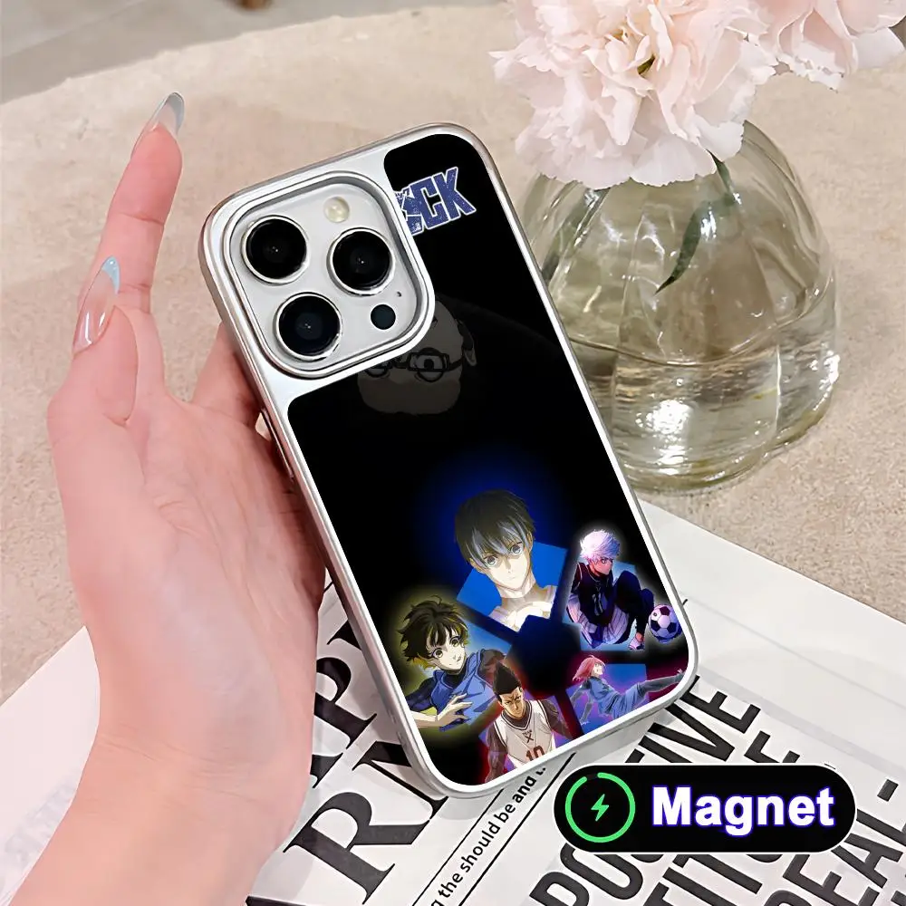 Blue Lock Isagi Yoichi Phone Case for iPhone 17 16 15 14 13 12 11 Air Pro Max Plus Electroplated Silver Magnet Cover
Blue Lock Isagi Yoichi Phone Case for iPhone 17 16 15 14 13 12 11 Air Pro Max Plus Electroplated Silver Magnet Cover