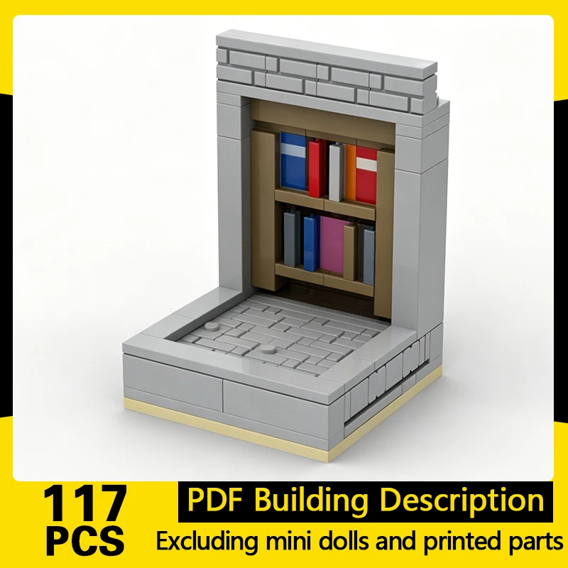Medieval Castle Model MOC Building Bricks Bookshelf Trap Scene Modular Technology Gifts Holiday Assemble Children Toys Suit
Medieval Castle Model MOC Building Bricks Bookshelf Trap Scene Modular Technology Gifts Holiday Assemble Children Toys Suit
