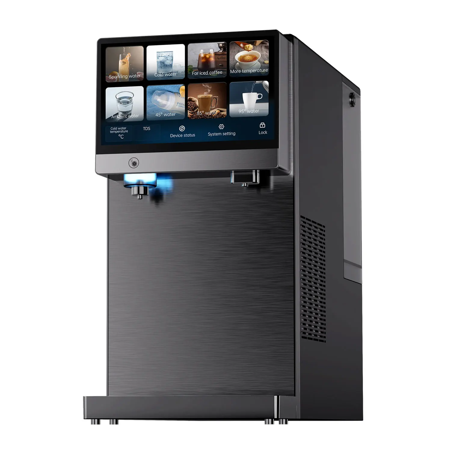 Commercial Instant Hot and Cold Sparkling Soda Water Dispenser
Commercial Instant Hot and Cold Sparkling Soda Water Dispenser