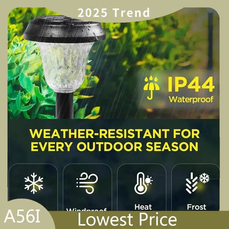 A56I Top Solar Lights Outdoor Waterproof 8 Pack, Faster Charge Solar Lights For Outside With Vibrant Mandala Pattern
A56I Top Solar Lights Outdoor Waterproof 8 Pack, Faster Charge Solar Lights For Outside With Vibrant Mandala Pattern