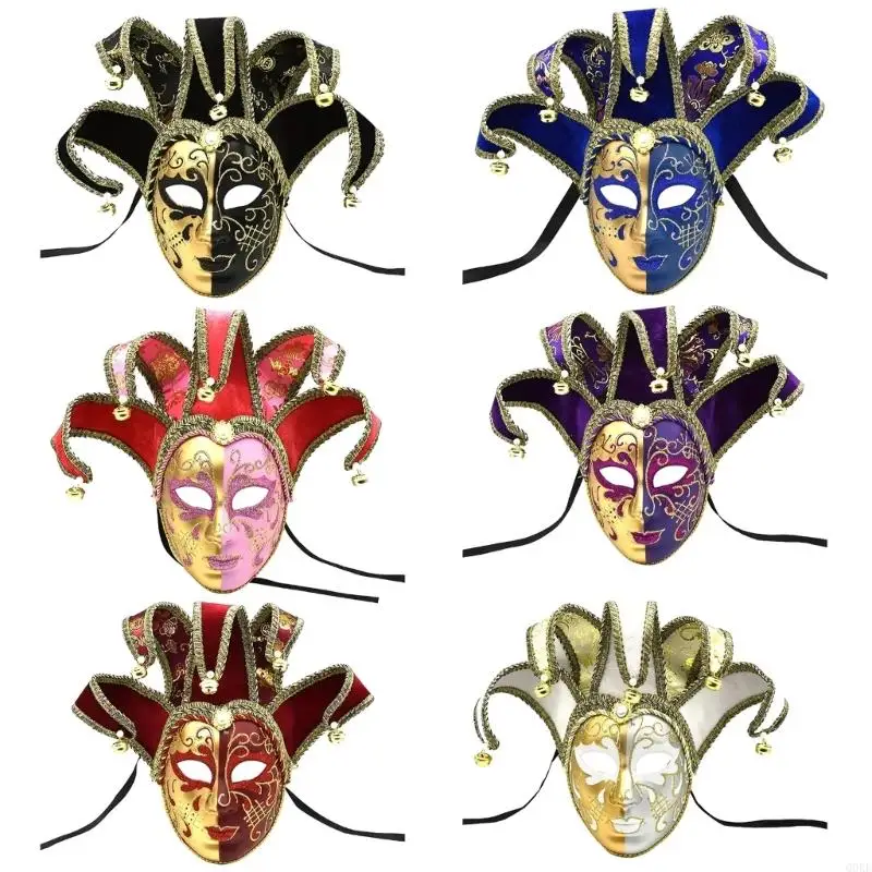 Q0KE Carnivals Mask Masquerade Mask Halloween Mask Mask Party Mask Mardi Gras Mask Venetians Mask for Wall Decoration
Q0KE Carnivals Mask Masquerade Mask Halloween Mask Mask Party Mask Mardi Gras Mask Venetians Mask for Wall Decoration