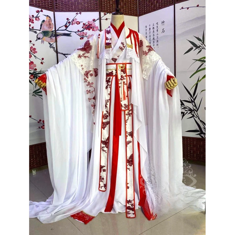 Tian Guan Ci Fu TGCF Heaven Official’s Blessing HuaCheng XieLian Prince Yue Shen Cosplay Costume Chinese Traditional Hanfu Dress
Tian Guan Ci Fu TGCF Heaven Official’s Blessing HuaCheng XieLian Prince Yue Shen Cosplay Costume Chinese Traditional Hanfu Dress