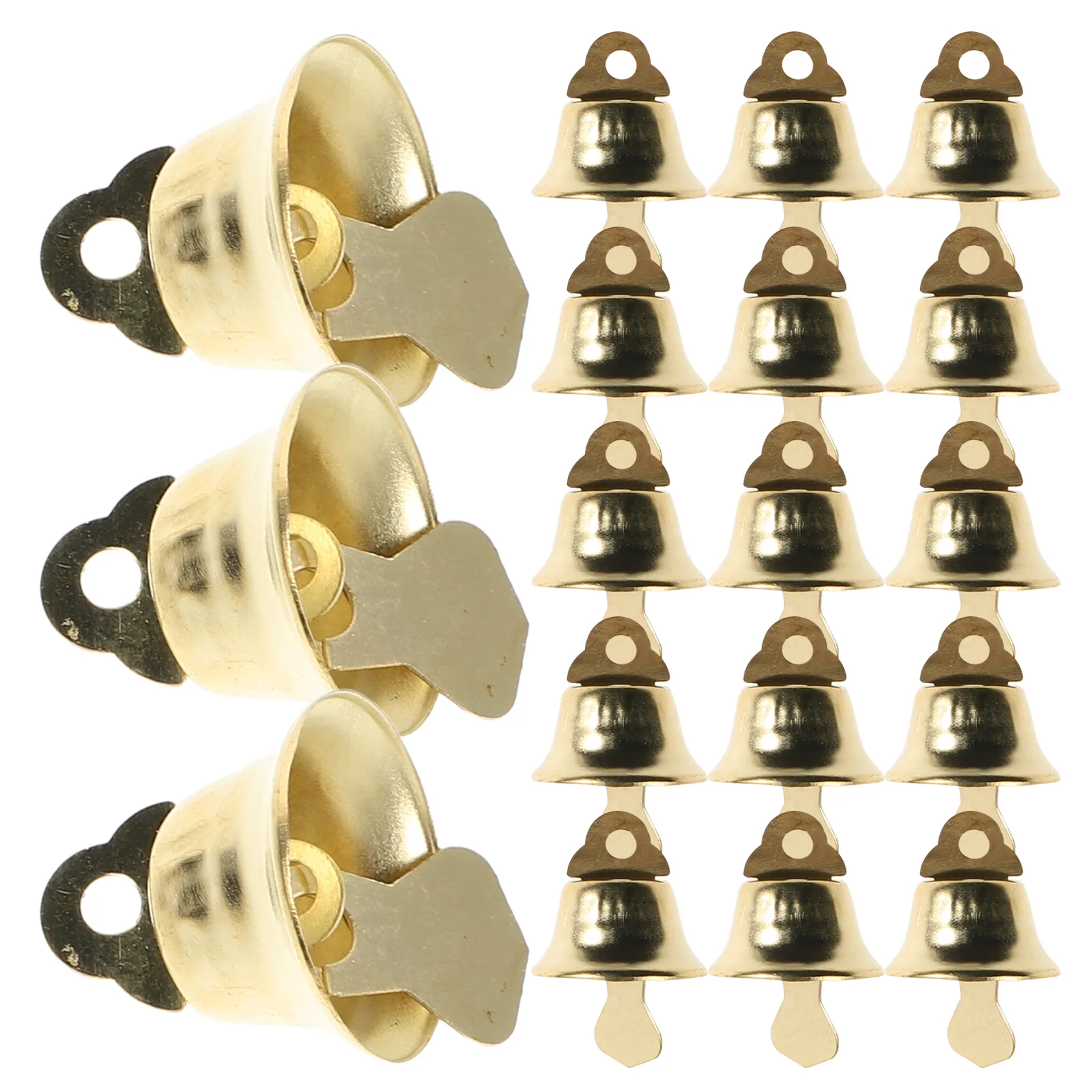 120 Pcs Mini Fall Decor for Kitchen Decorative Bells Xmas DIY Wind Chime Accessories
120 Pcs Mini Fall Decor for Kitchen Decorative Bells Xmas DIY Wind Chime Accessories