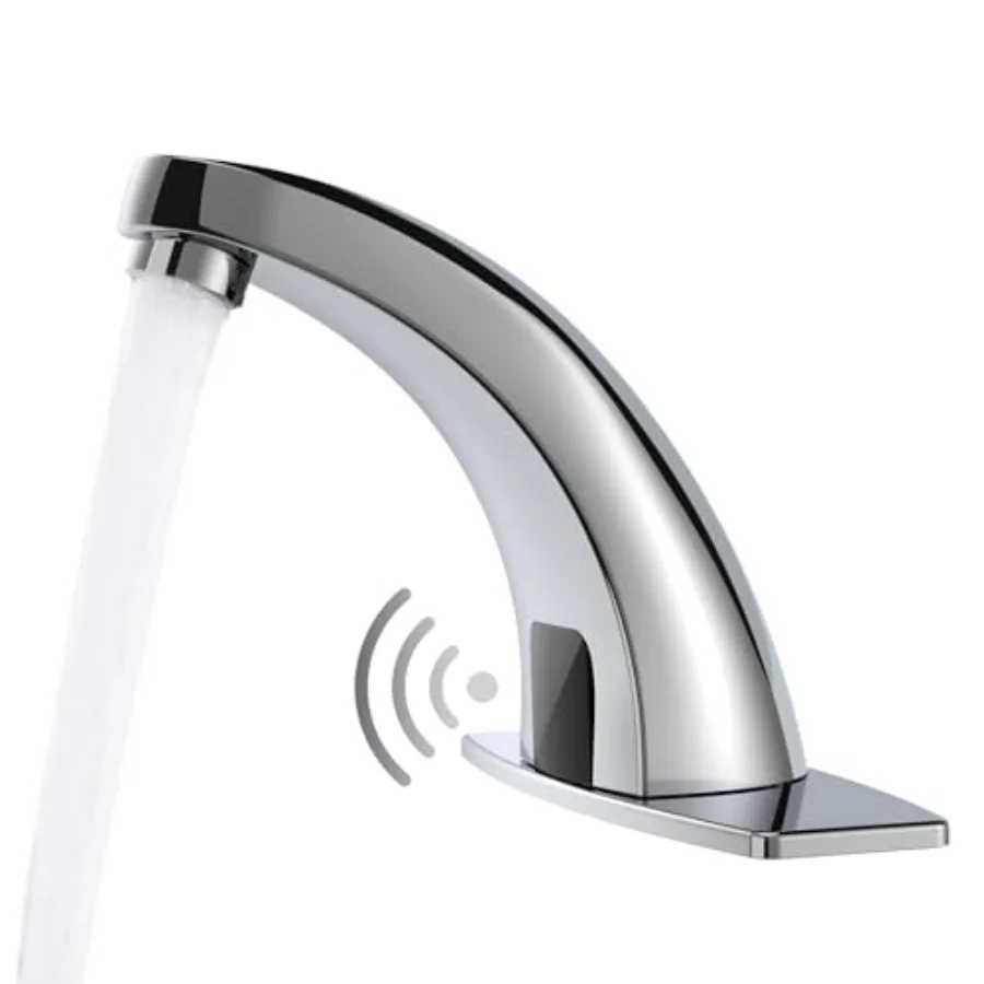 Touchless Bathroom Sk Faucet, Automatic Faucets Bathroom Commercial Hands Free Motion Sensor Faucet Battery or Plug- Powered wi
Touchless Bathroom Sk Faucet, Automatic Faucets Bathroom Commercial Hands Free Motion Sensor Faucet Battery or Plug- Powered wi