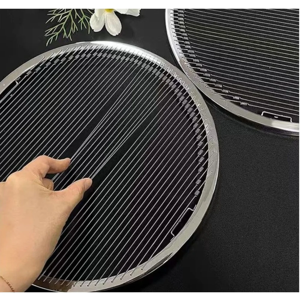 Barbecue Grill Rack for Portable Stoves and Open Fire Grilling 304 Stainless Steel Spring Wire Mesh 29.5 x 29.5 cm 33 x 33 cm
Barbecue Grill Rack for Portable Stoves and Open Fire Grilling 304 Stainless Steel Spring Wire Mesh 29.5 x 29.5 cm 33 x 33 cm
