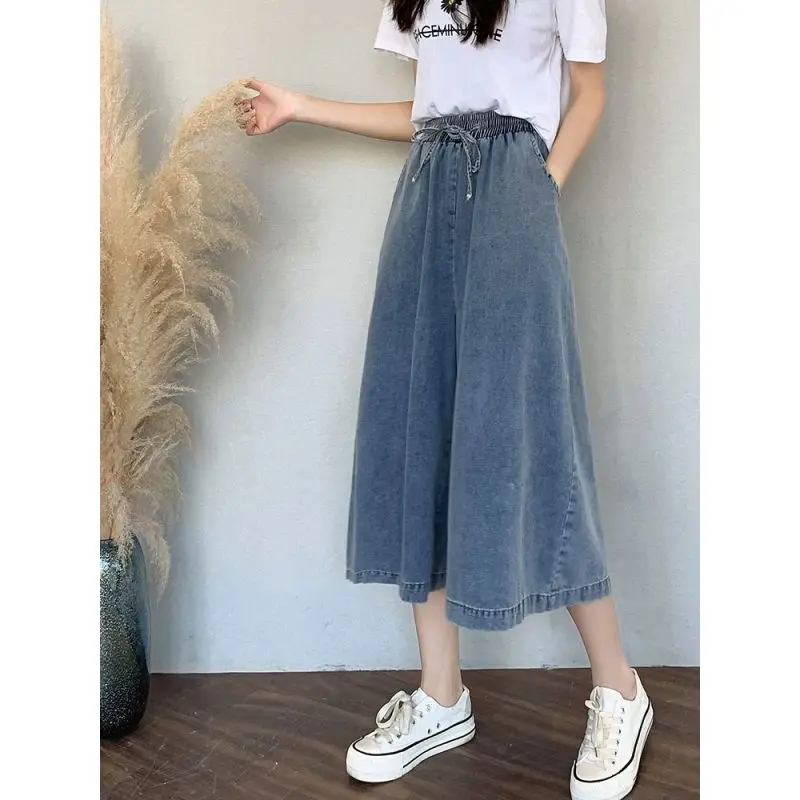 Широкие брюки-кэжуал в стиле ковбой для женщин, весна-лето, с высокой талией, эластичные, минималистичные, укороченные на семь дюймов
Широкие брюки-кэжуал в стиле ковбой для женщин, весна-лето, с высокой талией, эластичные, минималистичные, укороченные на семь дюймов