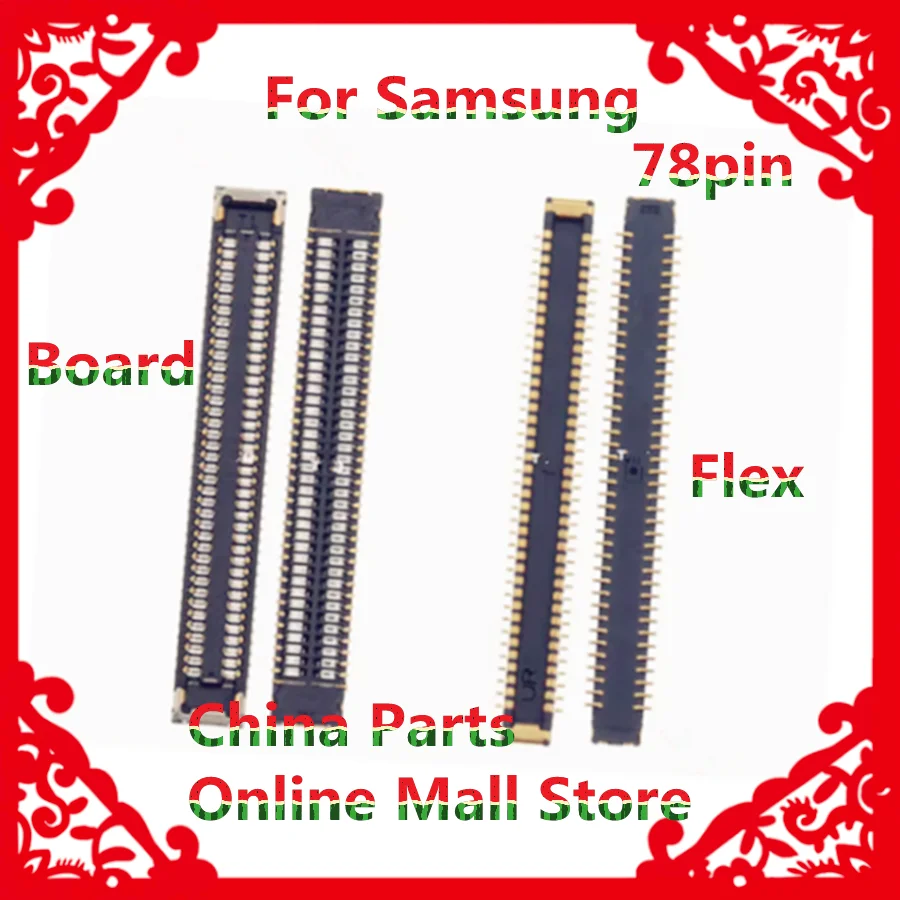 For Samsung W2019 motherboard display seat A31 A21S A30S A41 A71 A51 A11 tail socket cable buckle 78 pins
For Samsung W2019 motherboard display seat A31 A21S A30S A41 A71 A51 A11 tail socket cable buckle 78 pins