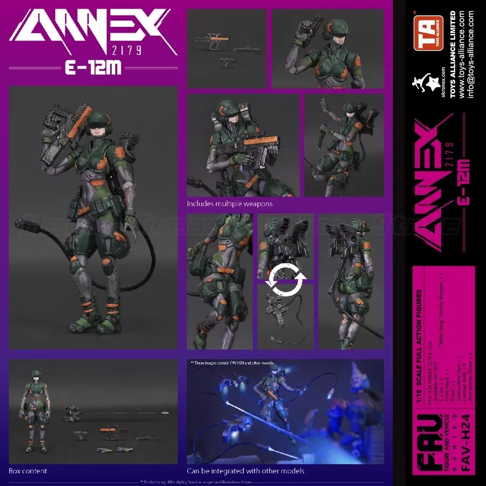 Acid Rain War FAV-H24 E-12M 1/18 3.75 Inch
Acid Rain War FAV-H24 E-12M 1/18 3.75 Inch