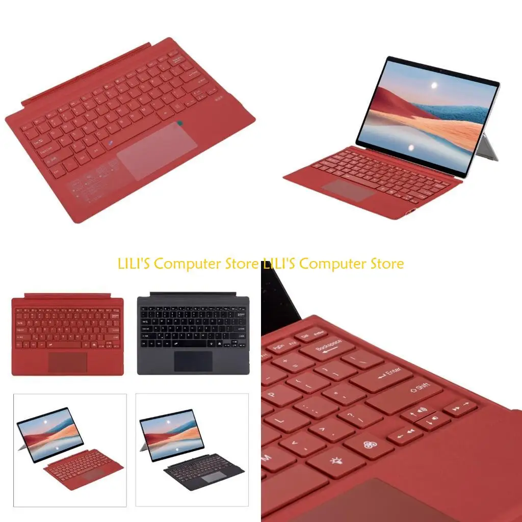 A52B Беспроводная сенсорная панель Клавиатура Планшеты Подсветка клавиатуры (опционально) для планшетов Surface Pro7/6/5/4/3
A52B Беспроводная сенсорная панель Клавиатура Планшеты Подсветка клавиатуры (опционально) для планшетов Surface Pro7/6/5/4/3