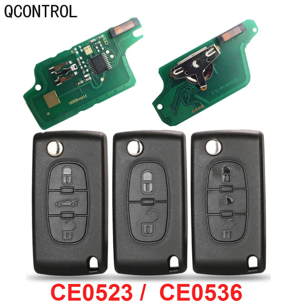 QCONTROL ASK/FSK Remote Key For Peugeot 207 408 307 308 408 Citroen C2 C3 C4 Picasso ID46 CE0536/0523 HU83/VA2 blade
QCONTROL ASK/FSK Remote Key For Peugeot 207 408 307 308 408 Citroen C2 C3 C4 Picasso ID46 CE0536/0523 HU83/VA2 blade