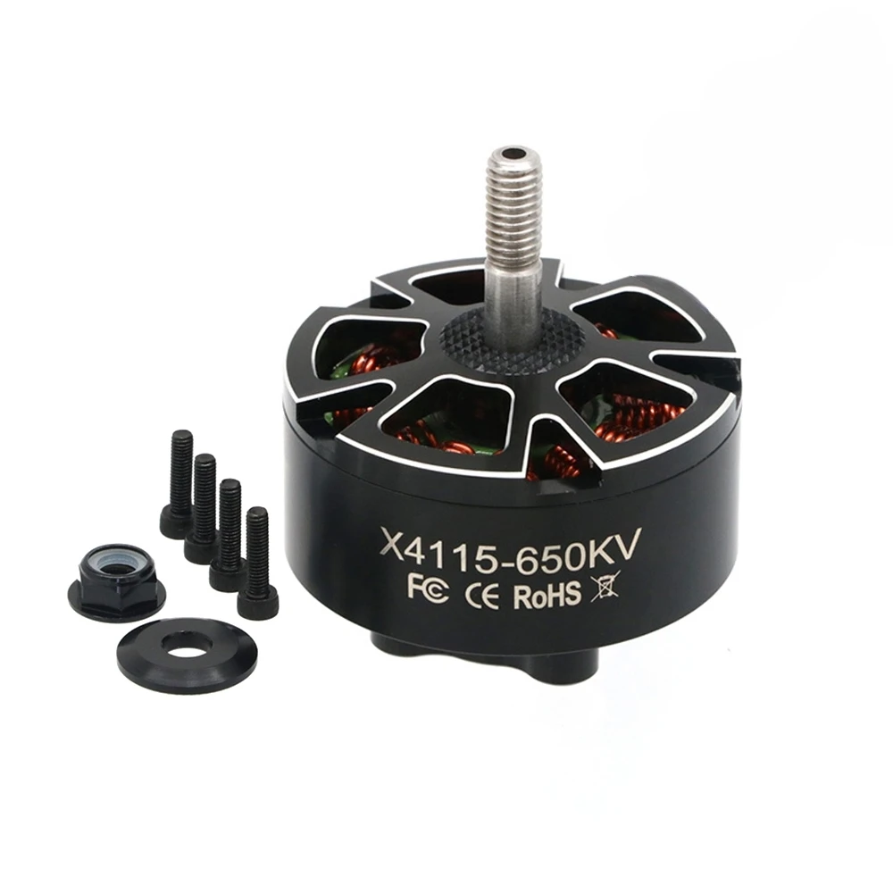 1pcs/lot 4115 X4115 400KV / 650KV 3-8S Brushless Motor Compatible 13/15/16inch Propeller for FPV RC Racing Drone Parts
1pcs/lot 4115 X4115 400KV / 650KV 3-8S Brushless Motor Compatible 13/15/16inch Propeller for FPV RC Racing Drone Parts