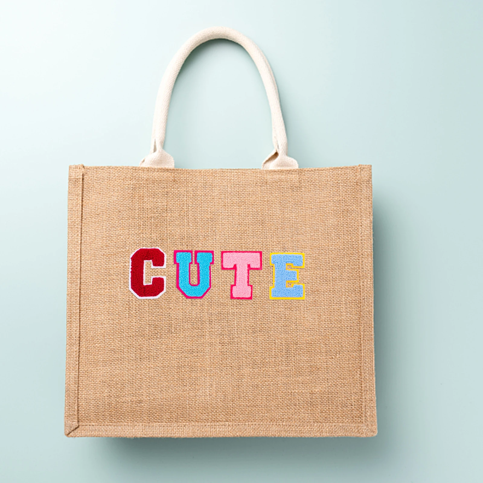 52 Pcs Letter Embroidery Cloth Patch Press on Colorful Embroidered Letters Applique Clothes Patches
52 Pcs Letter Embroidery Cloth Patch Press on Colorful Embroidered Letters Applique Clothes Patches