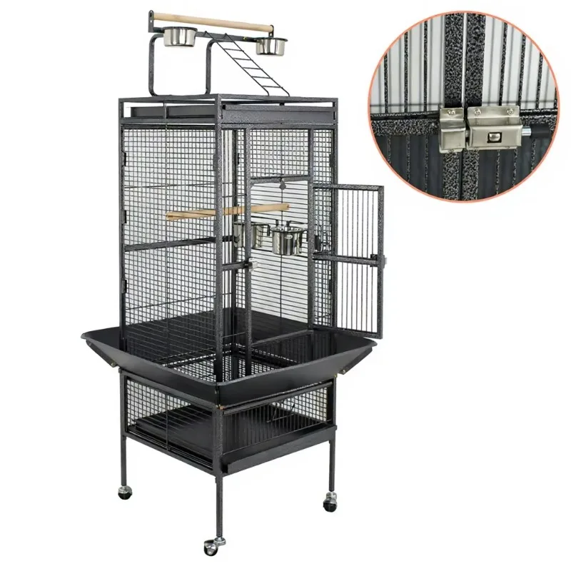 Factory Price Birdcage Large Cage Large Size Carrier Bird Breeding Foldable Large Birdcage For Sale
Factory Price Birdcage Large Cage Large Size Carrier Bird Breeding Foldable Large Birdcage For Sale