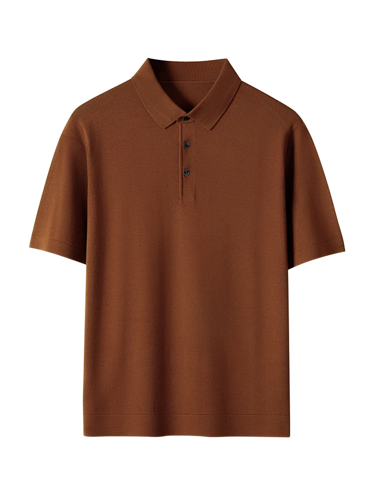 Choice Men's Polo T-shirt Smart Casual Sweater Wool Short Sleeve Pullover Spring Summer 100% Merino Wool Knitwear Fashion Tops
Choice Men's Polo T-shirt Smart Casual Sweater Wool Short Sleeve Pullover Spring Summer 100% Merino Wool Knitwear Fashion Tops