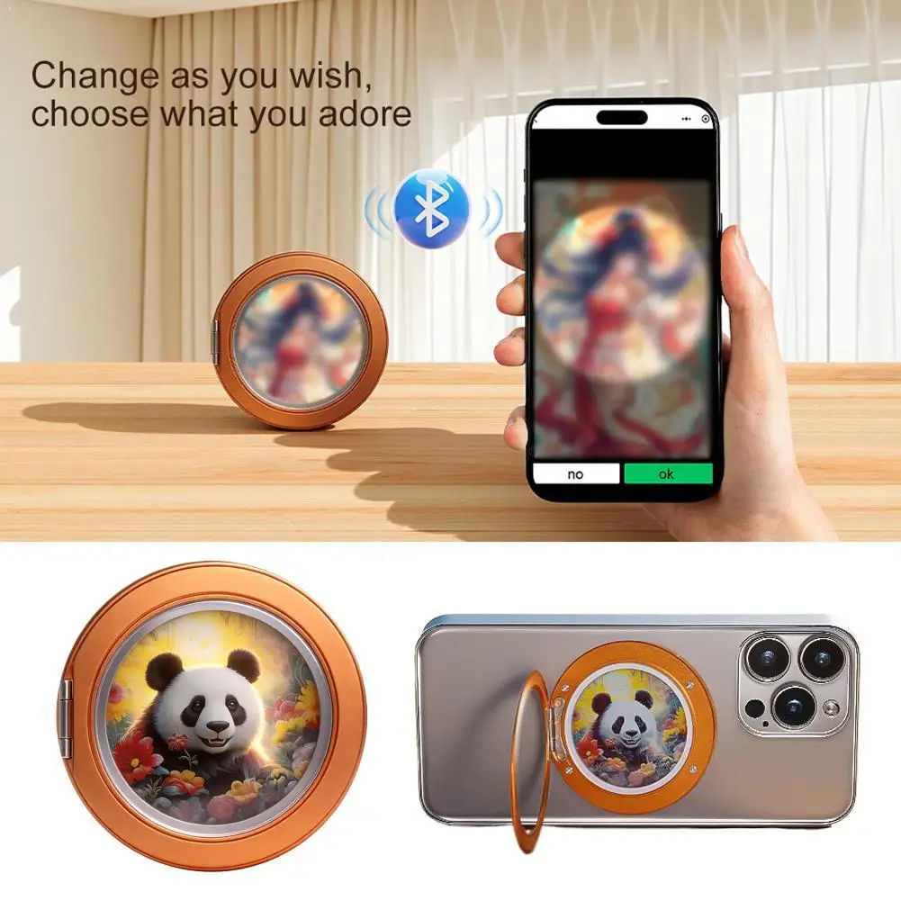 Universal E-Ink Screen Magnet Stand Changeable Wallpaper, Phone Stand, Mirror, Type-C, For All Phones
Universal E-Ink Screen Magnet Stand Changeable Wallpaper, Phone Stand, Mirror, Type-C, For All Phones