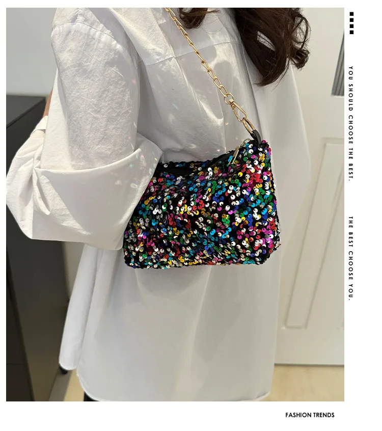 Women's Shoulder Bag,Sequin Crossbody Bags Fashion Hand Bags Wallet Portable Tote Handbags Small Messenger Bag
Women's Shoulder Bag,Sequin Crossbody Bags Fashion Hand Bags Wallet Portable Tote Handbags Small Messenger Bag