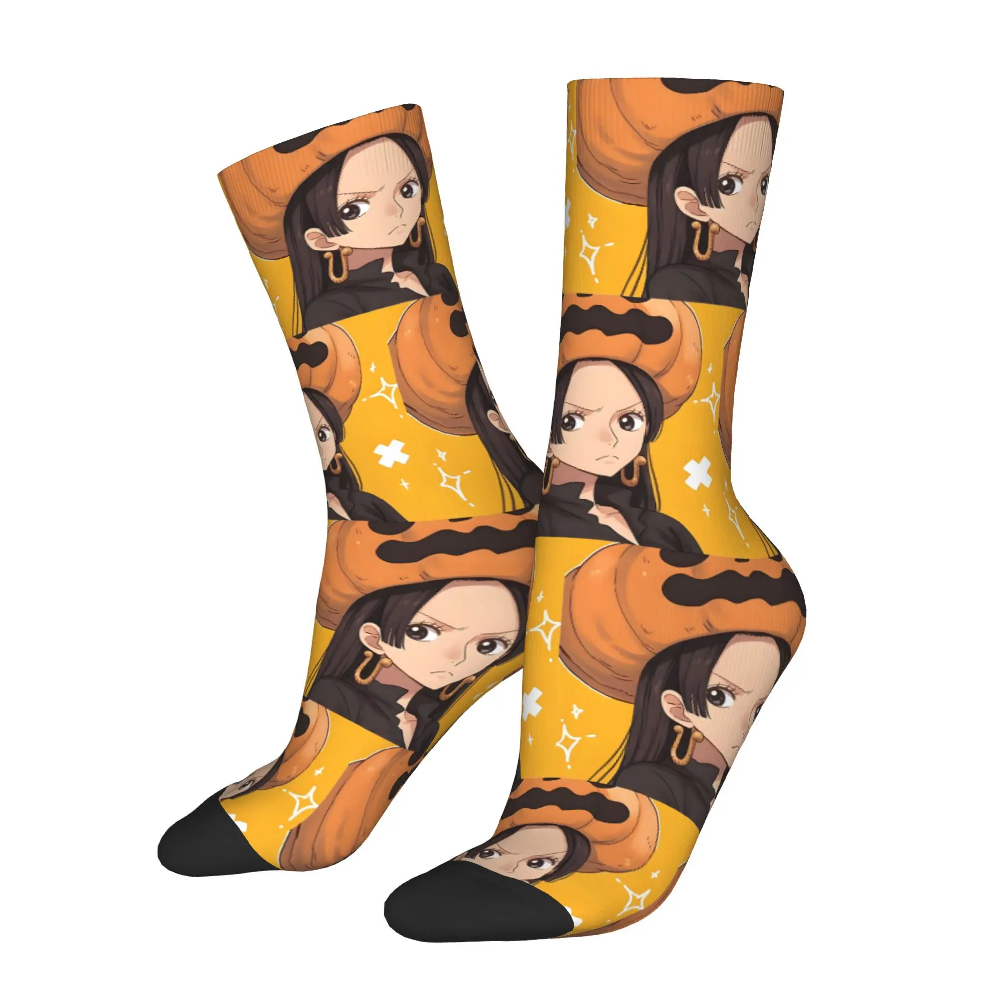 Носки Boa Hancock Kawaii, спортивные носки для покупок, пеших прогулок, путешествий, тренажерного зала, носки с мультяшным узором
Носки Boa Hancock Kawaii, спортивные носки для покупок, пеших прогулок, путешествий, тренажерного зала, носки с мультяшным узором