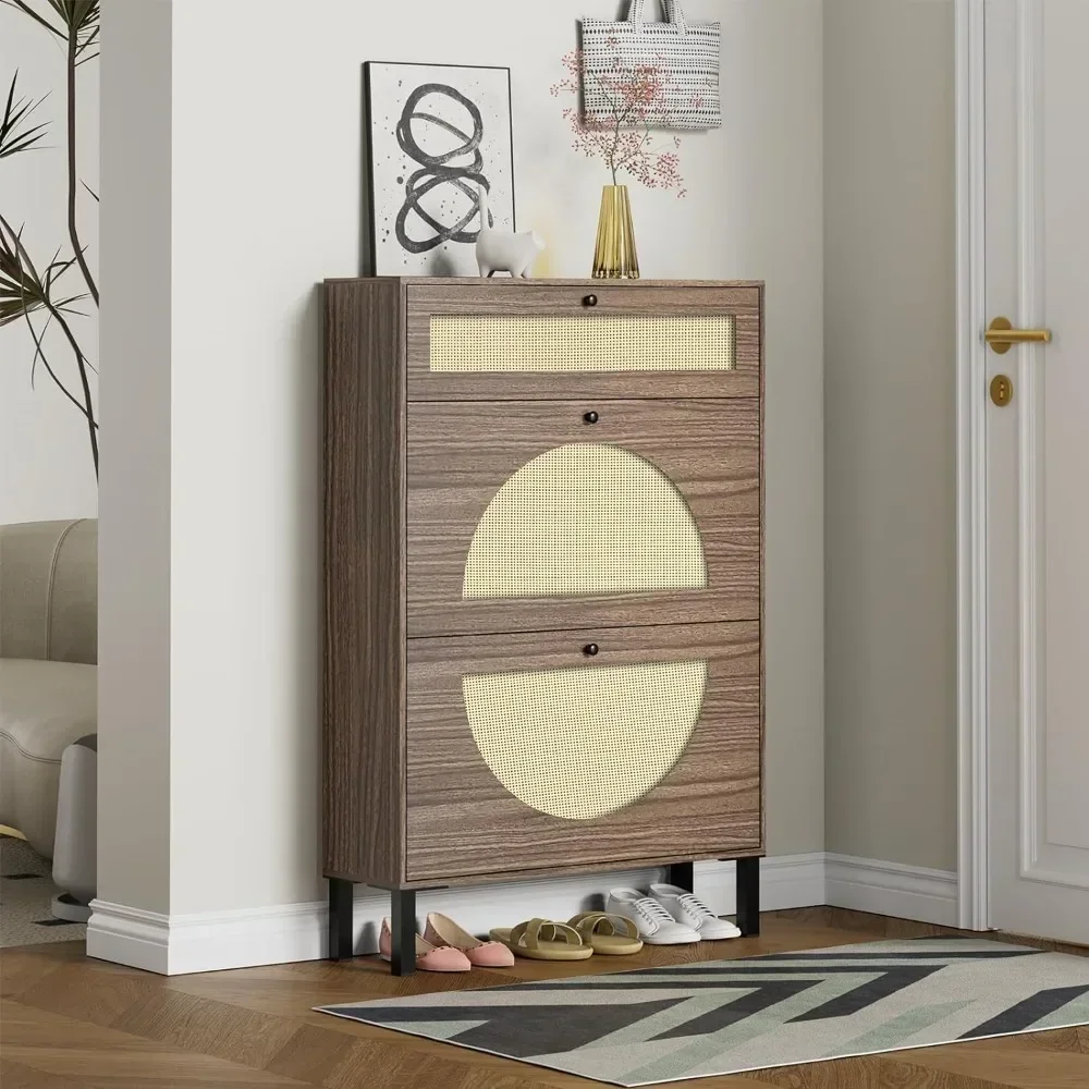 Shoe Cabinet Boots Shoe Rack Space Saving Shoes Organizer Shoerack Slippers (Rattan) Home Furniture Shoe-shelf Furnitures
Shoe Cabinet Boots Shoe Rack Space Saving Shoes Organizer Shoerack Slippers (Rattan) Home Furniture Shoe-shelf Furnitures
