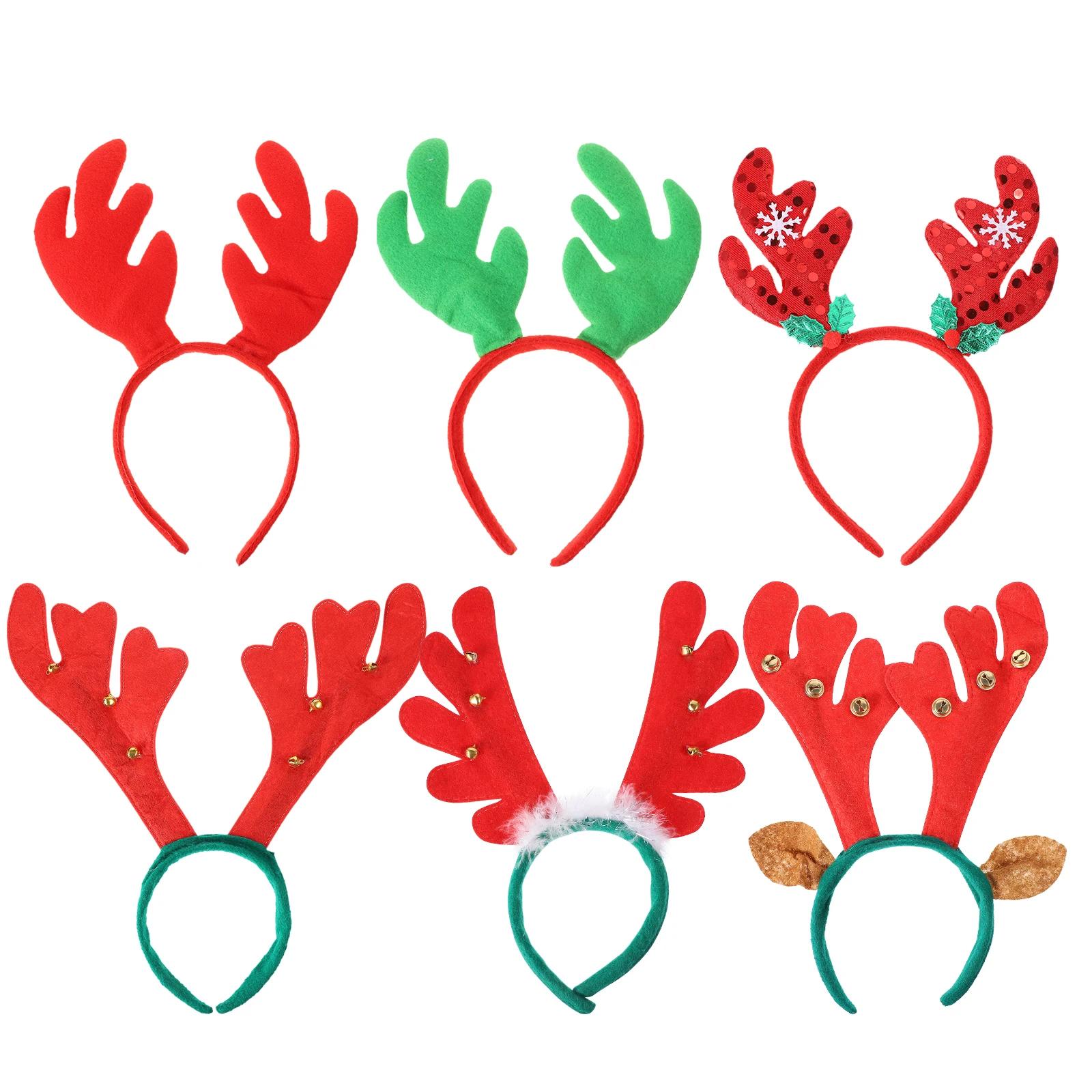 6 Pcs Christmas Antler Headband Durable Cloth Kids Adults Party Photo Birthday Holiday Cosplay Accessories Hair Hoop
6 Pcs Christmas Antler Headband Durable Cloth Kids Adults Party Photo Birthday Holiday Cosplay Accessories Hair Hoop
