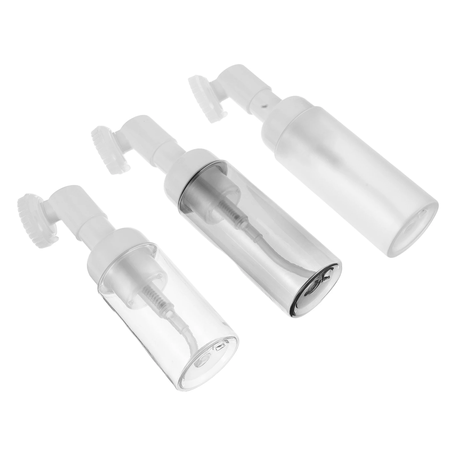 3pcs Mousse Bottle Clear Plastic Travel Foam Pump Empty Dispenser Shampoo Soap Face Container Portable Compact
3pcs Mousse Bottle Clear Plastic Travel Foam Pump Empty Dispenser Shampoo Soap Face Container Portable Compact