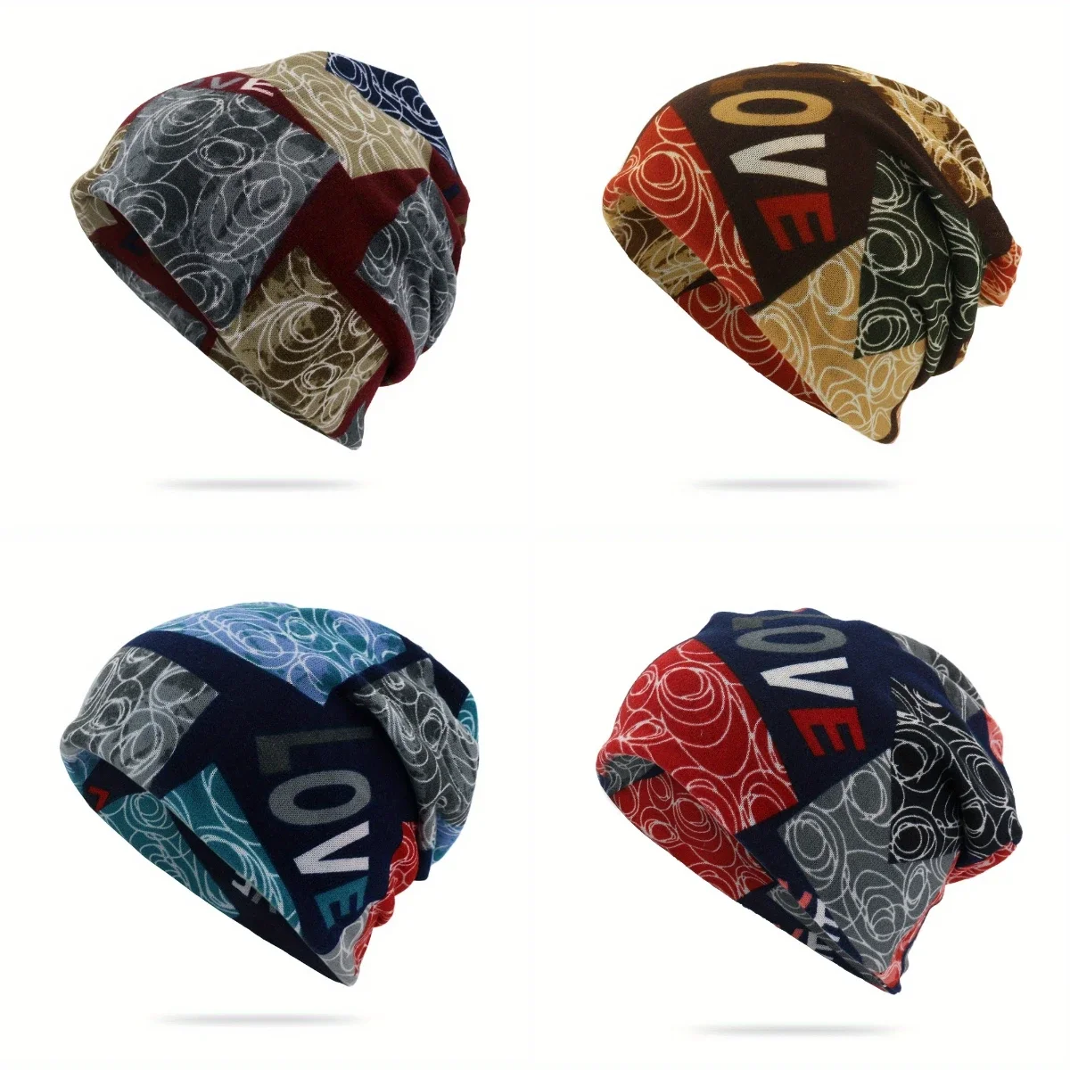 Print Windproof Love Letter Chemo Caps Womens Man Baggy Slouchy Beanie Hat Headwear Scarf Hats Cancer Outdoor Spring Summer Hat
Print Windproof Love Letter Chemo Caps Womens Man Baggy Slouchy Beanie Hat Headwear Scarf Hats Cancer Outdoor Spring Summer Hat